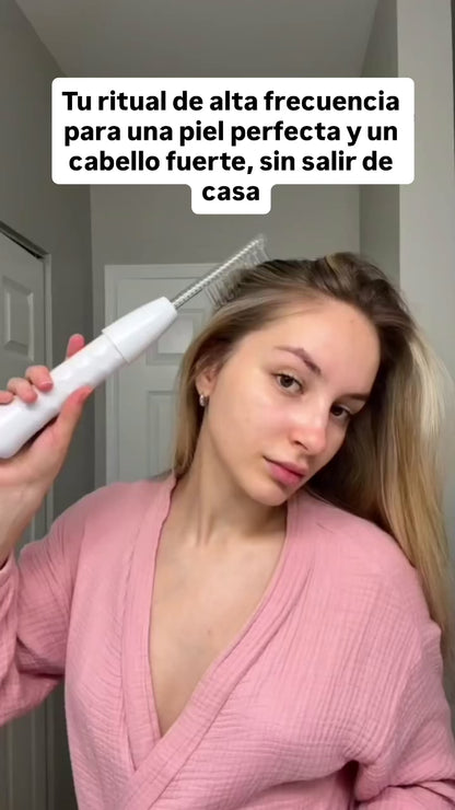 Solvia™ – Varita de Alta Frecuencia Facial y Capilar